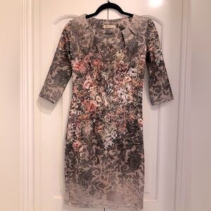 Stretchy Floral Dress Size M